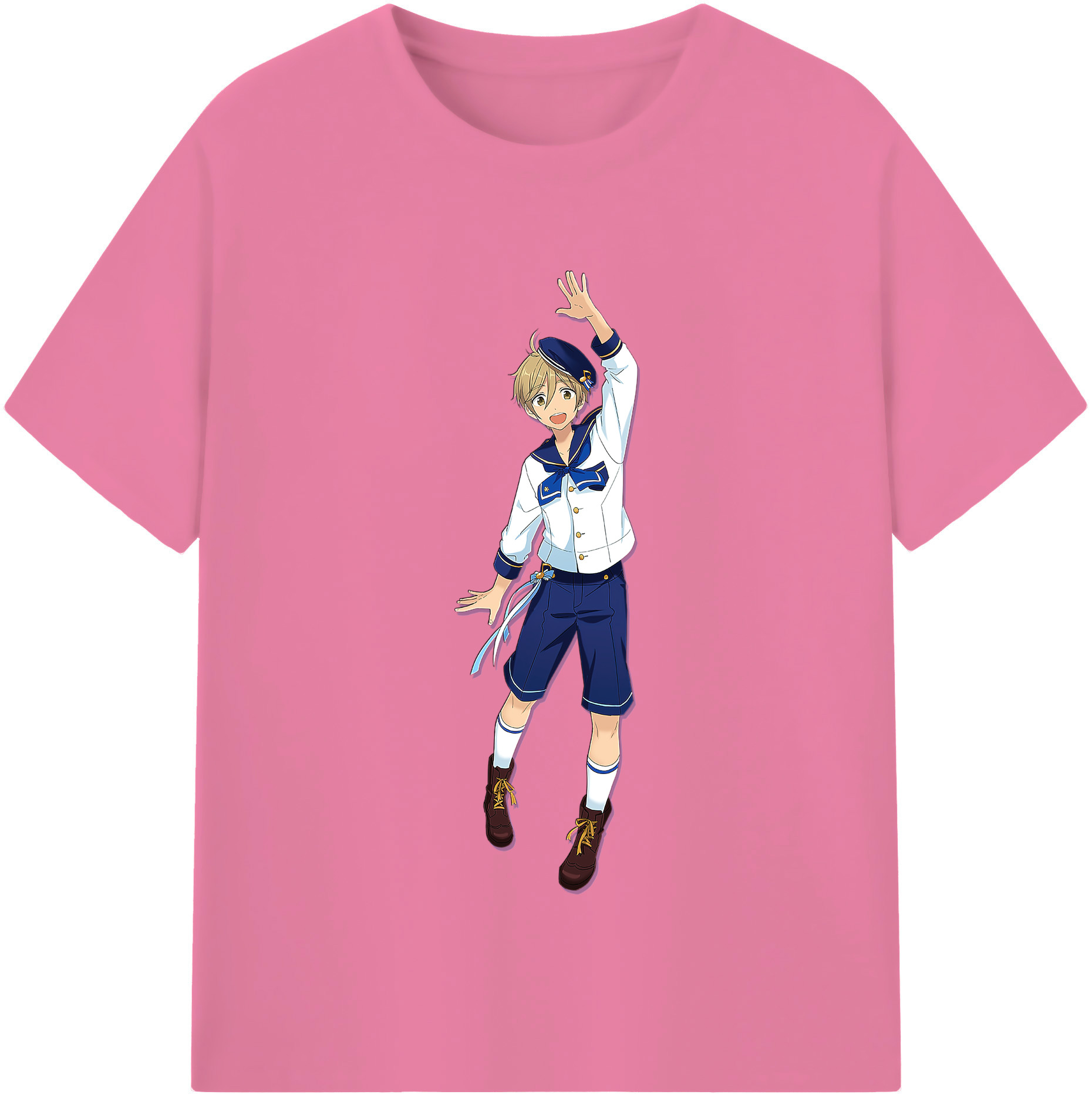 （画像用） あんさんぶるスターズ! Ensemble Stars 綿100％半袖Tシャツ（フロントプリント）